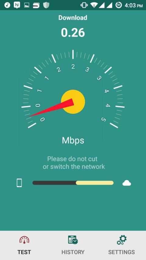 4G Speed Test LTE WiFi 3 تصوير الشاشة