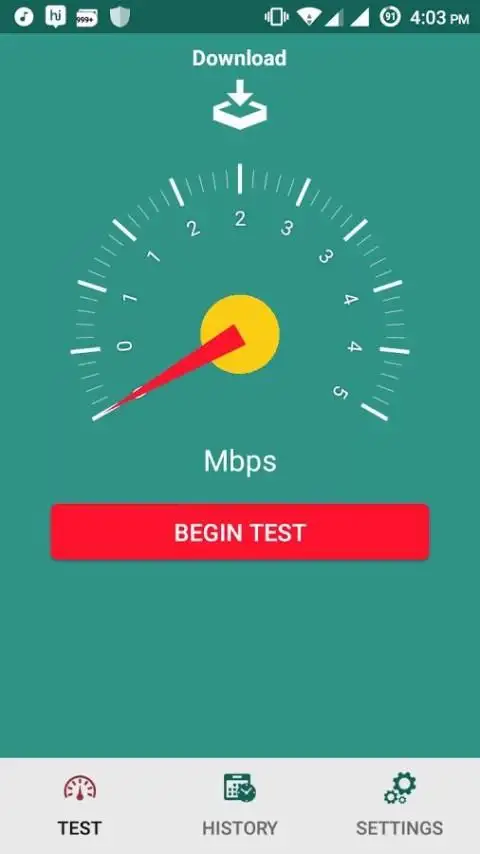 4G Speed Test LTE WiFi 1 تصوير الشاشة