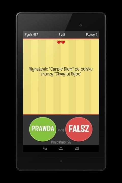 Prawda czy Fałsz AKTUALIZACJA screenshot 4