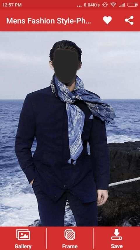 Men Fashion Style Photo Montage скриншот 3