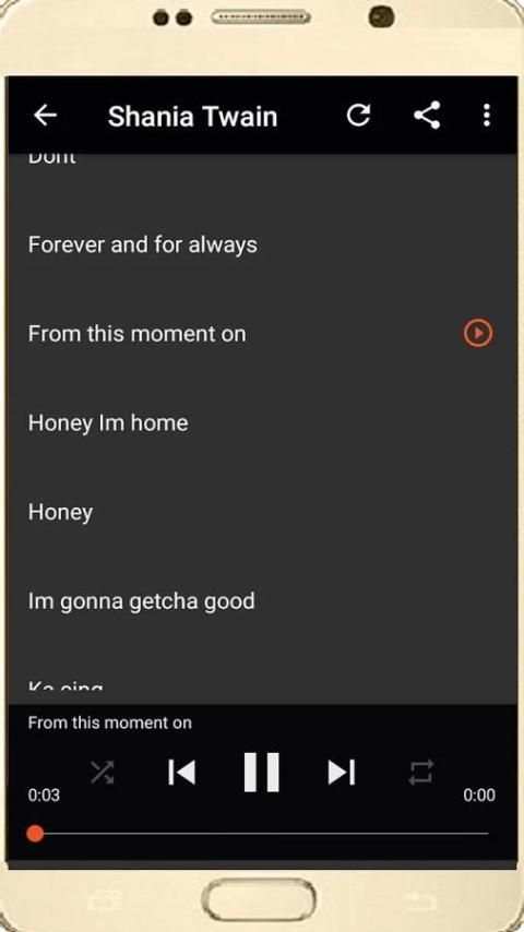 All Albums Shania Twain Songs screenshot 2