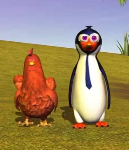 El Pingüino y La Gallina - Canciones de la granja screenshot 2