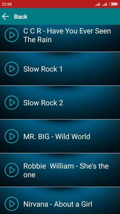 Slow Rock Classic 70's скриншот 3