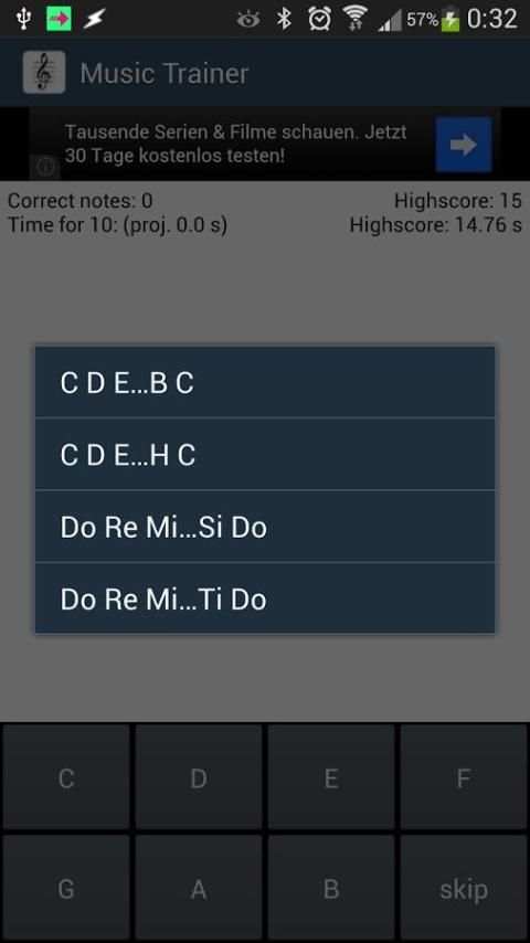 Music Trainer screenshot 2