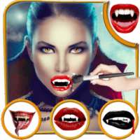 Vampire Halloween Makeup on 9Apps