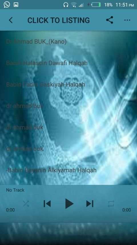 Dr Ahmad BUK Lectures screenshot 2