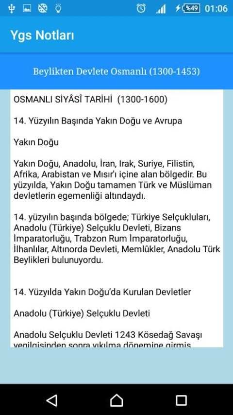 YGS Notları screenshot 3