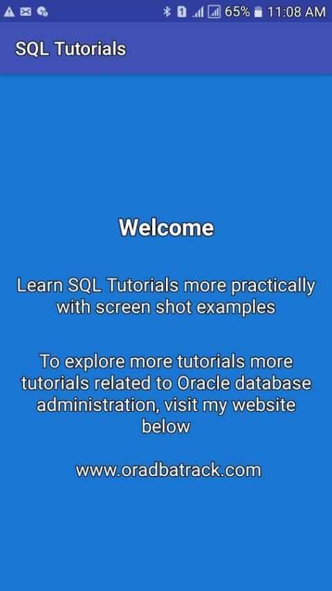 SQL Tutorials screenshot 8