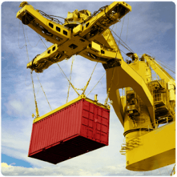 Cargo Crane Transporter Sim आइकन