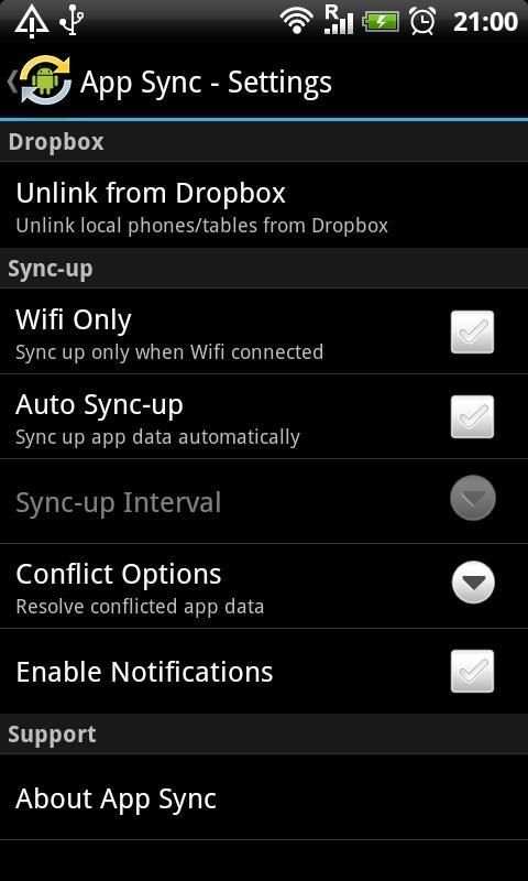 App Sync screenshot 1