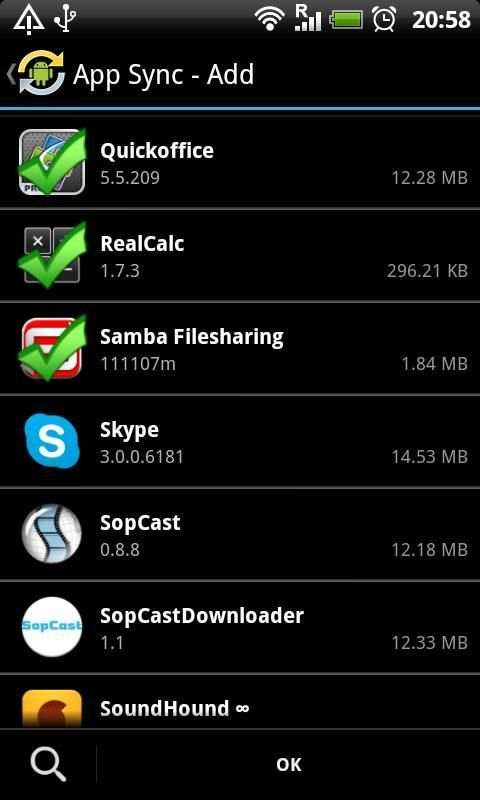 App Sync 3 تصوير الشاشة