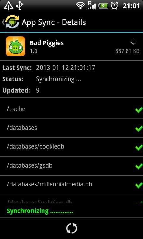 App Sync screenshot 2