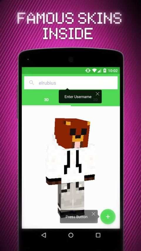 Skin Stealer for Minecraft PE screenshot 5