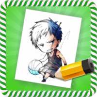 How To Draw :Kuroko no Basket Characters on 9Apps