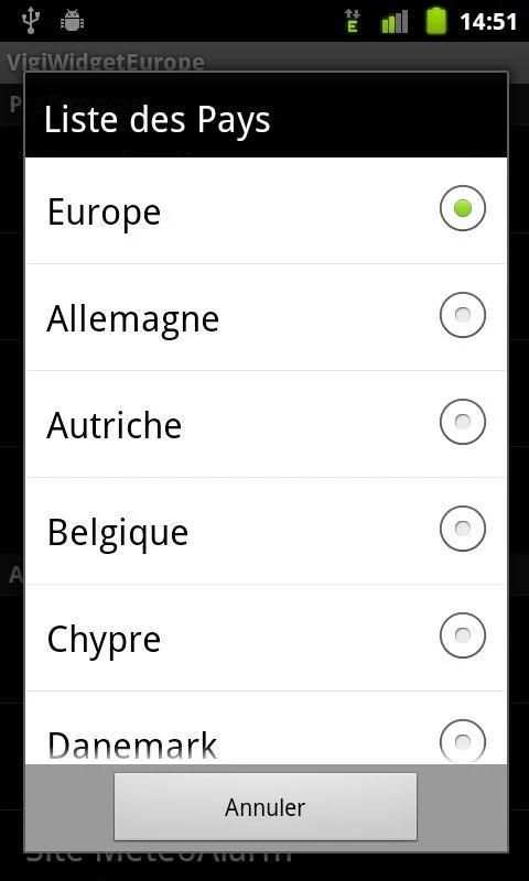 European Weather Warnings screenshot 5