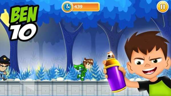 Subway Ben Dash Surf скриншот 1