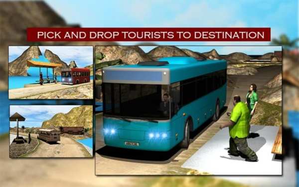 Off Road Tourist Bus Drive 3d screenshot 6