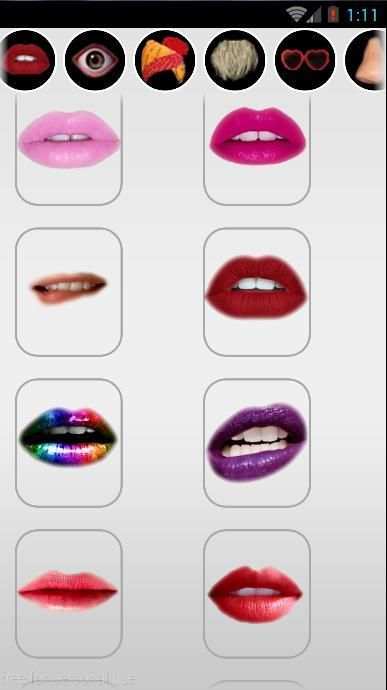 Funny Face Maker 7 تصوير الشاشة