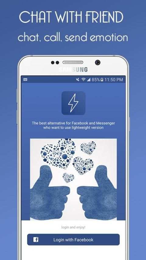 Fast for Facebook - Fast messenger скриншот 6
