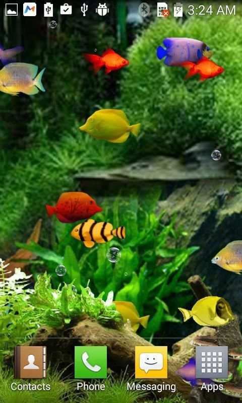 Aquarium Live Wallpaper स्क्रीनशॉट 9