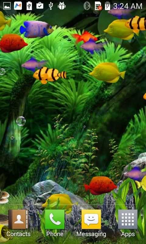 Aquarium Live Wallpaper स्क्रीनशॉट 2
