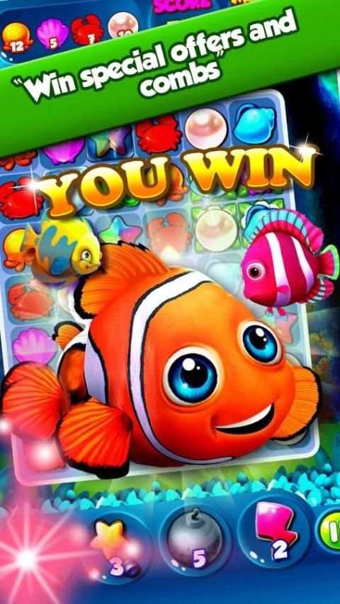 Fish Dash Mania - Fish crush скриншот 4