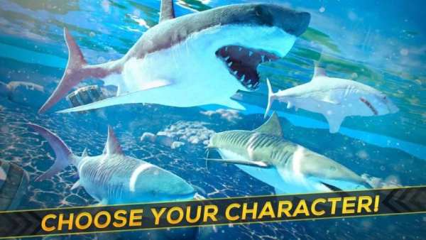 Ocean Shark Survival 3D screenshot 1