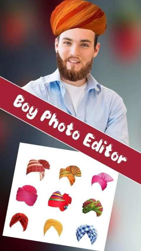 Boy photo editor screenshot 3