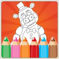 Coloring Book For Five Nights