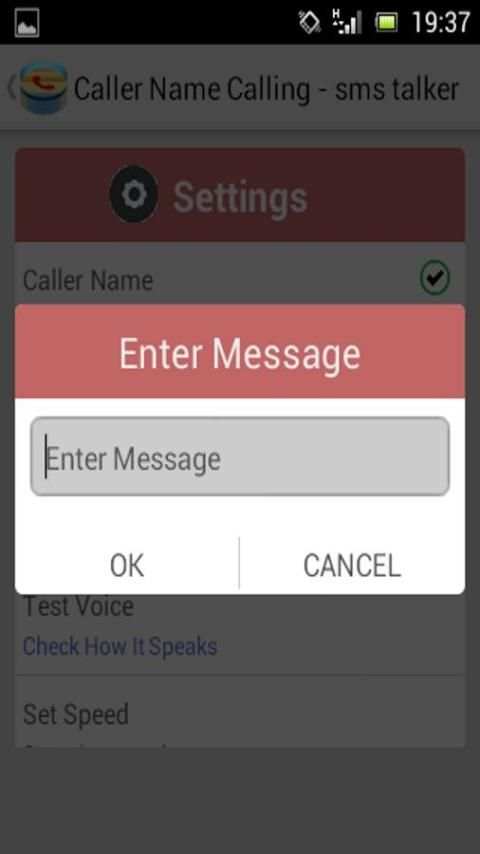 Name Calling-TrueCaller Sms Talker screenshot 4