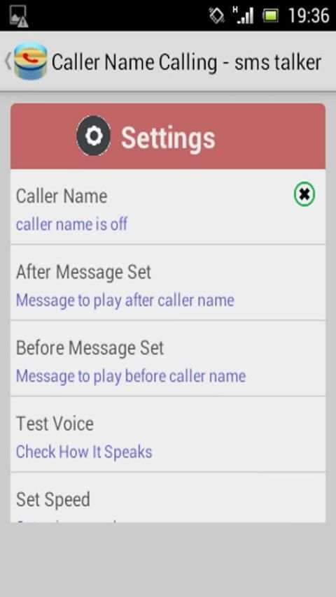 Name Calling-TrueCaller Sms Talker screenshot 2