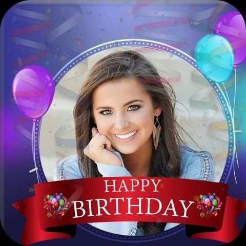 Birthday card photo frame screenshot 1