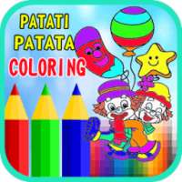 Coloring for patati game on 9Apps