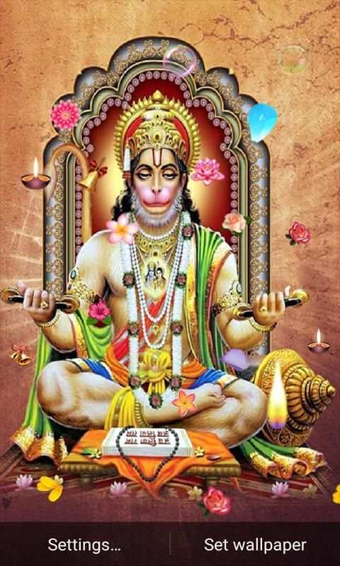 Hanuman Live Wallpaper स्क्रीनशॉट 1