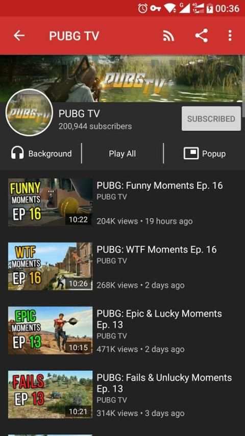 PUBG Video screenshot 1