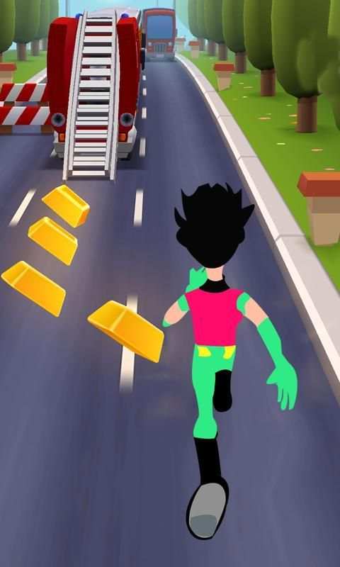 Subway Super Titans Go runner dash скриншот 3