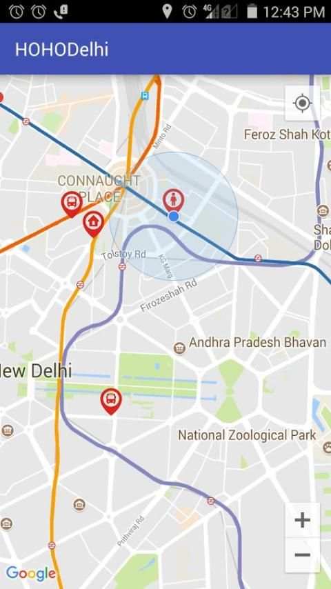 HOHO Bus Tracking App screenshot 2