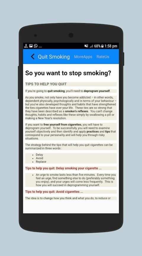 Quit smoking скриншот 2