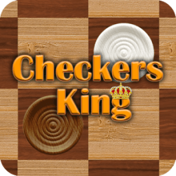 Checkers King أيقونة