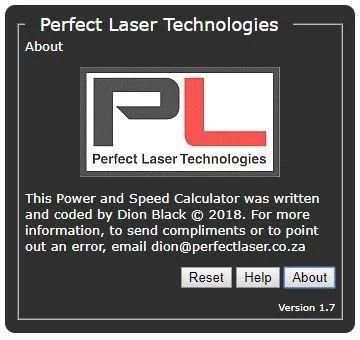 Laser Power & Speed Calculator скриншот 5