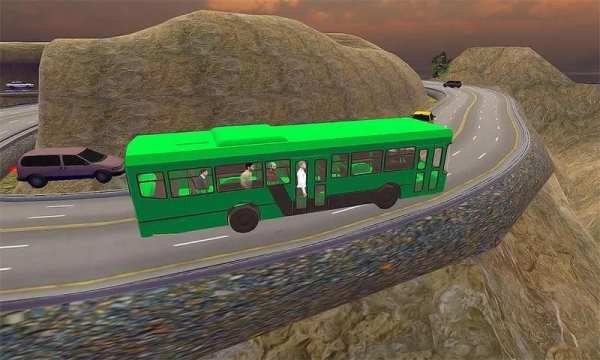 Offroad Hill Bus Driving 3D screenshot 17