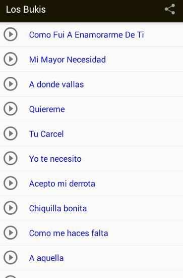 Los Bukis Mix Musica screenshot 3