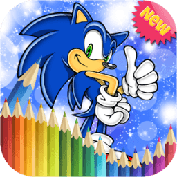 ikon Coloring Book For Sonic Games Dash