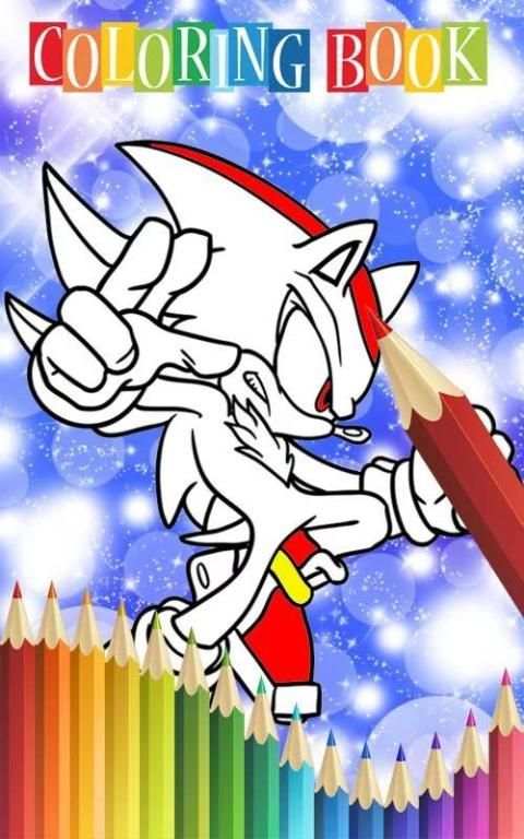 Coloring Book For Sonic Games Dash скриншот 3