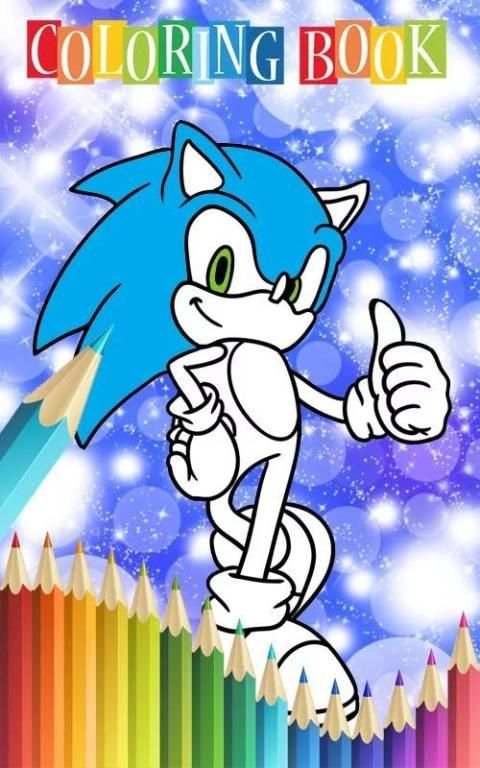Coloring Book For Sonic Games Dash скриншот 5