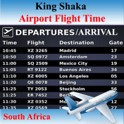 King Shaka Airport Flight Time icon