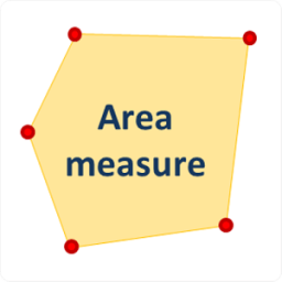 Map Area Measure أيقونة