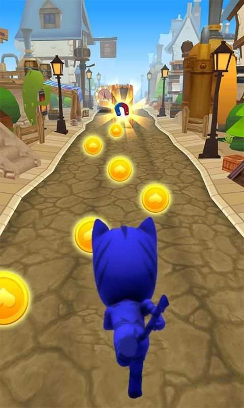 Subway PJ City Masks Runner Dash скриншот 3