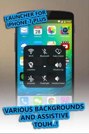 Launcher For Iphone 7 Plus * 3 تصوير الشاشة