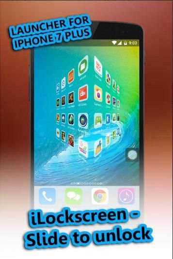 Launcher For Iphone 7 Plus * 4 تصوير الشاشة